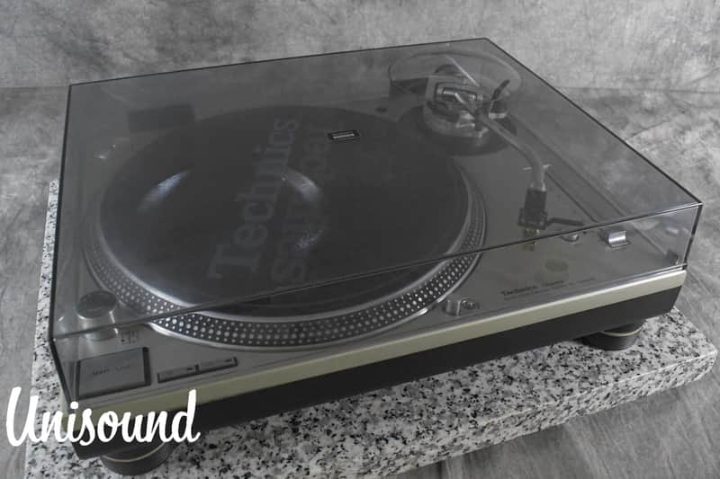 Technics SL-1200MK5 Silver direct drive DJ turntable in Very Good