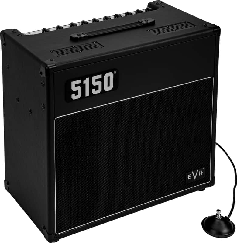 EVH 5150 Iconic Series 15W Tube Guitar Amplifier 110 Combo, Black #2257300010 image 1