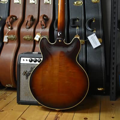 1988 Epiphone Japan Sheraton Vintage Sunburst w/Bigsby, w/HSC, MIJ, Terada Factory image 6