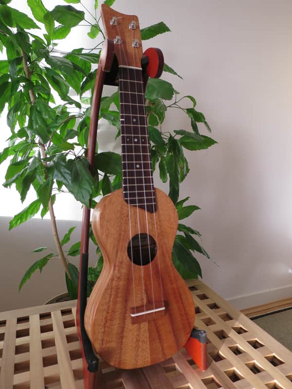 GG#28 Gerard Guasch's Ukulélé Soprano Santo Samanguila GG image 1