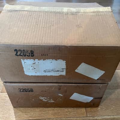 JBL 2205B 16Ω one pair speaker 15” woofers in original box. image 1