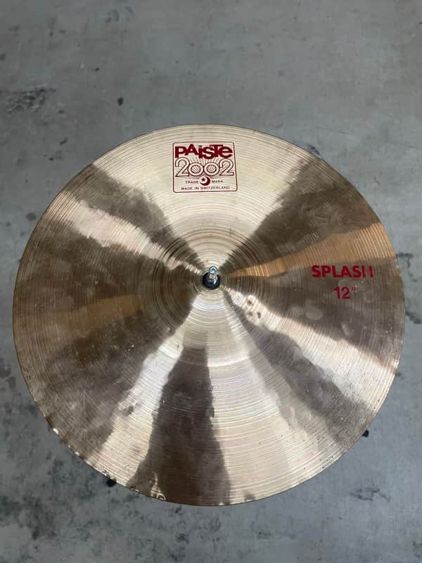Paiste 12" 2002 Splash Cymbal 1980 - Present - Traditional image 1
