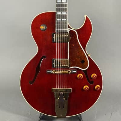 1996 Gibson L-4 CES winered goldhardware Like NEW orig Case image 1