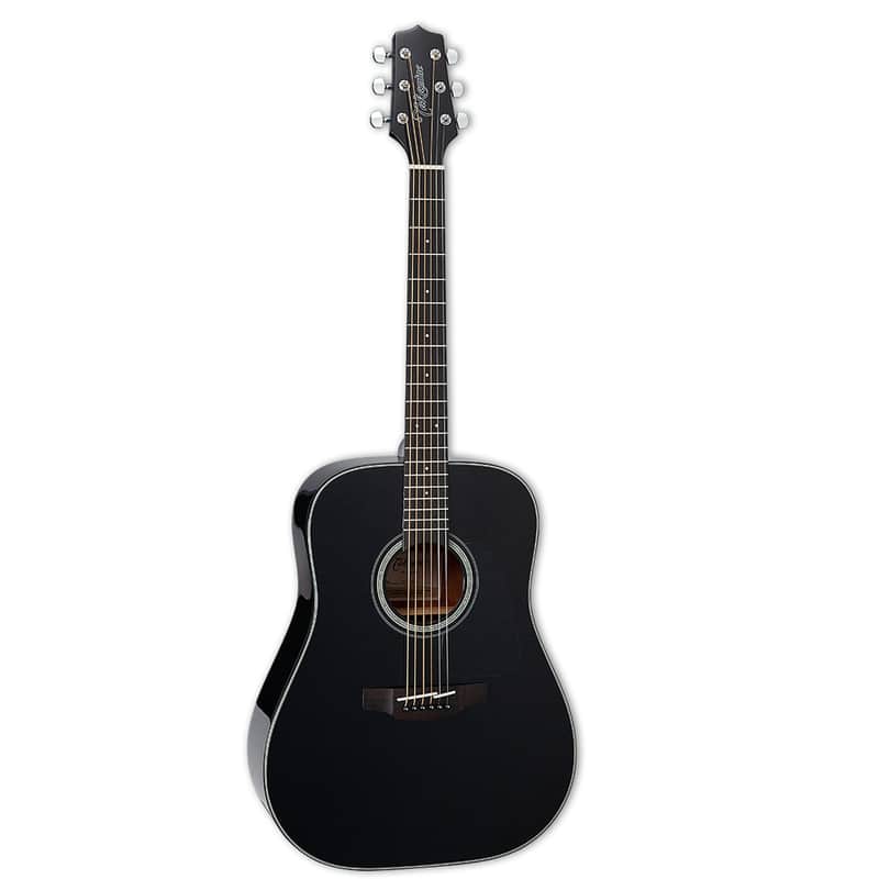 Takamine GD30 NAT Drednought Acoustic 6 String Guitar, Gloss Black image 1