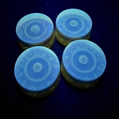 1950s Vintage Gibson Les Paul Standard & Junior Speed Knobs Authentic Vintage Part Circa 1953-1955 / Gold image 9