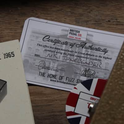 British Pedal Company "Tone Bender MkI Compact Series Fuzz" image 9