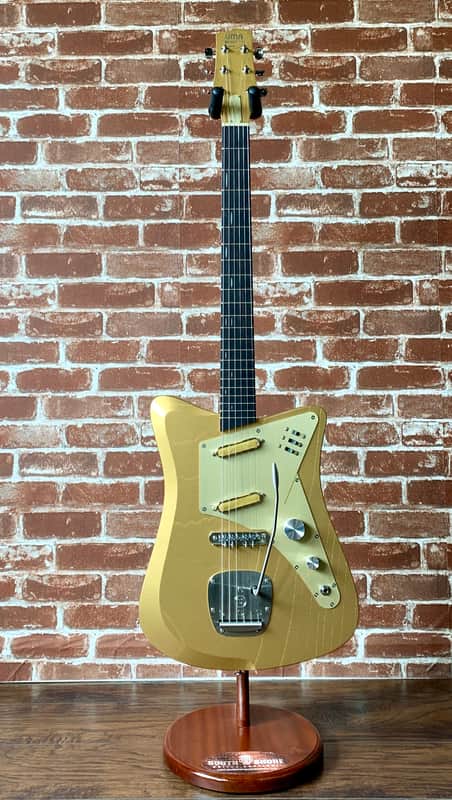 Uma Guitars Jetson 2 "Gold Leaf" w/ Mastery bridge & Vibrato NEW/2020 DEMO VIDEO ADDED (Authorized Dealer) image 1
