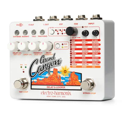 New Electro-Harmonix EHX Grand Canyon Delay and Looper Guitar Pedal! image 7