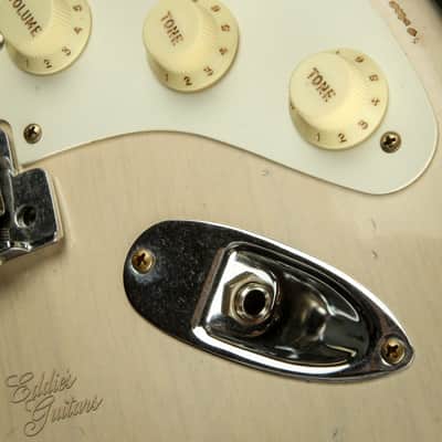 2023 - Fender Custom Shop 1957 Stratocaster Relic - Aged White Blonde image 18