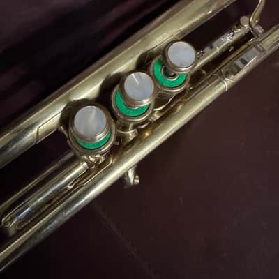 Olds Ambassador Bb Trumpet SN 102492 (100% new clear lacquered brass) Bild 4
