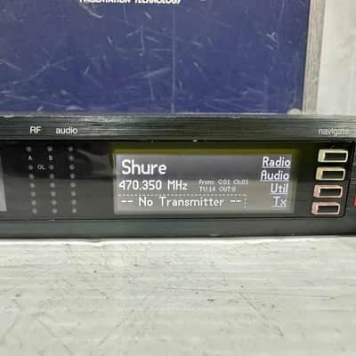 Shure AXT400 A 470-698MHz Dual Wireless Receiver W/ (2) AXT200 SM86 #17664 (THS) image 18