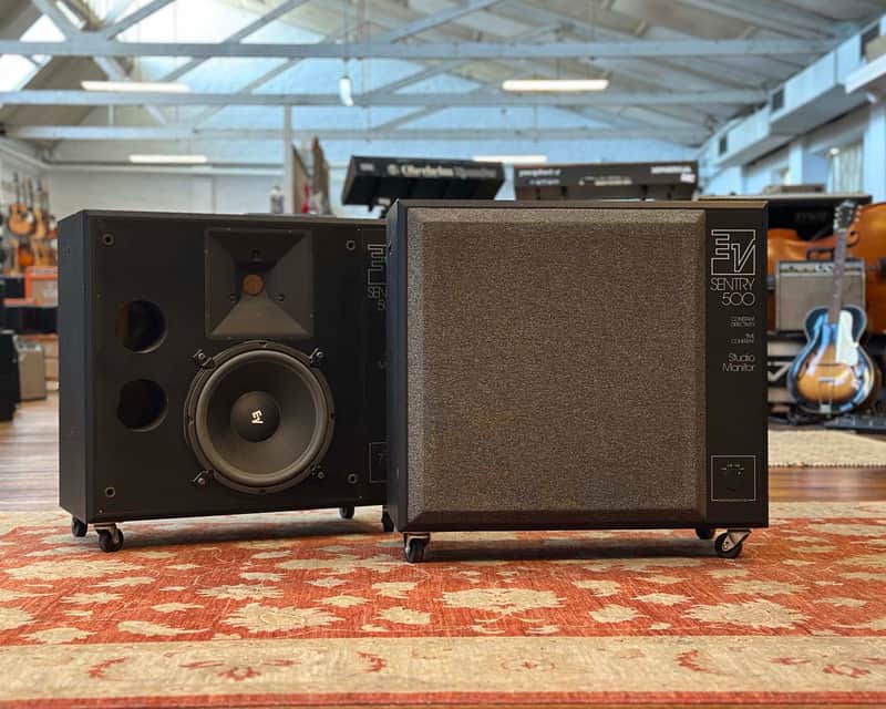 【オーディオ３点セット】中古品 Electro-Voice エレクトロボイス スピーカー SENTRY 500SFV ペア スタンド付＆DENON DCD-1600 ＆ ALPINE/LUXMAN LV-103u エレクトロボイス Electro-Voice Sentry 500SFV スピーカー ペア