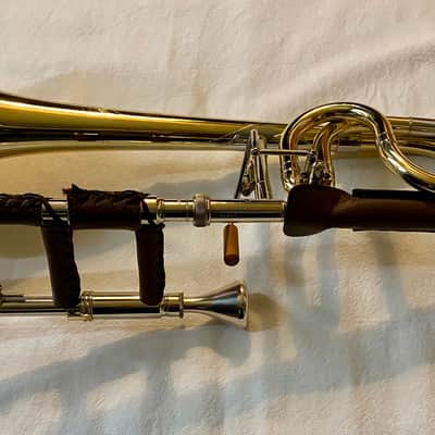 S. E. Shires Custom Alto Trombone w/ Bb Attachment 2020 Yellow Brass image 3
