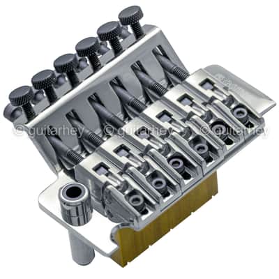 BRAND NEW! Gotoh GE1996T Floyd Rose Locking Tremolo Bridge for Guitar - CHROME - 33mm Block image 1
