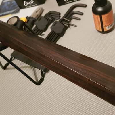 Oakland Axe Factory OXC 7 *SOLID Ebony Neck* Headless image 3