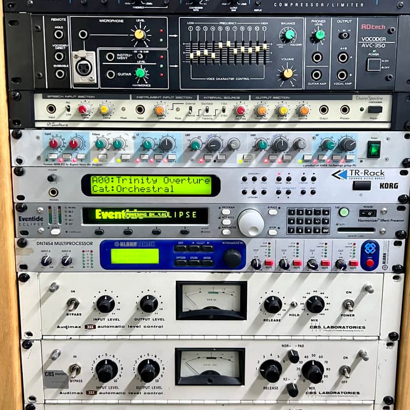 Klark Teknik DN-7454 Multiprocessor rack effects processor reverb image 1