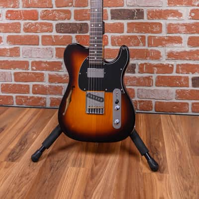 G&L Tribute Series ASAT Classic Bluesboy 3-Tone Sunburst 2017 w/Hard Shell Case image 4