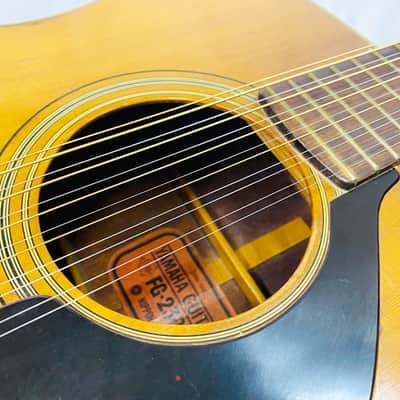 YAMAHA FG-230 12-String Acoustic Guitar Red Label image 4