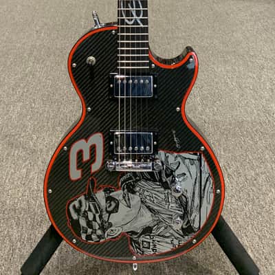 2001 Gibson Limited Edition Dale Earnhardt Les Paul - Sam Bass Art with Hardshell Case, and COA image 1