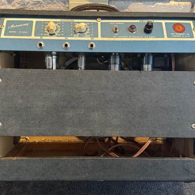 Rare Harmony Rocket H-54 with Model H-304A Amplifier 1960's image 12