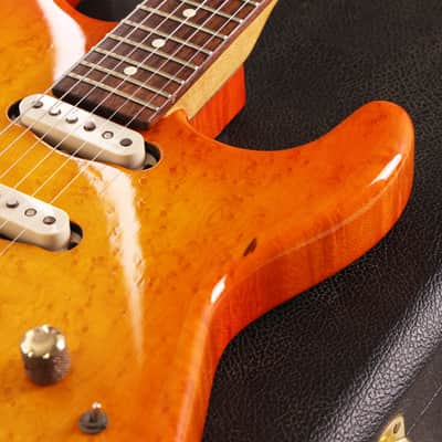 1983 Charvel San Dimas Birdseye Maple Body Sunburst image 11