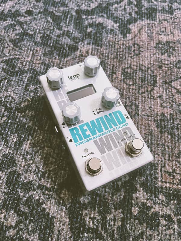 Alexander Pedals Rewind Programmable Echo 2022 - Present - White
