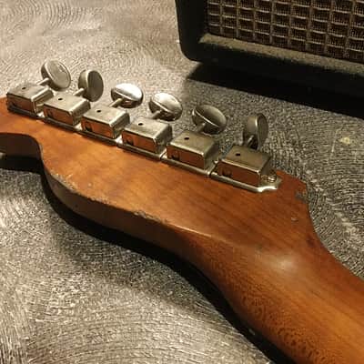 USA Relic Tele Style Electric Guitar Road Worn Orange by Nate's Relic Guitars image 8