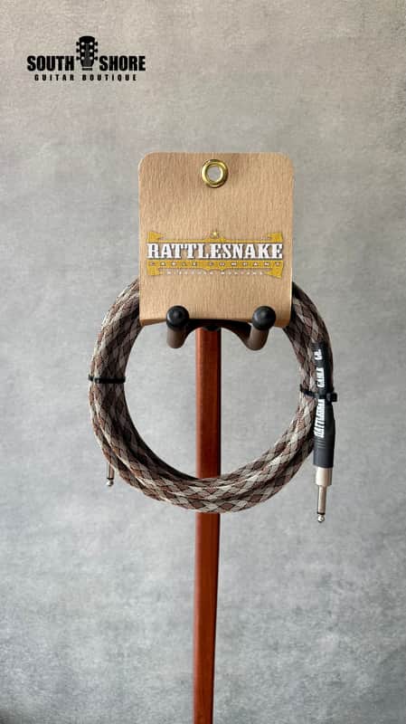 Rattlesnake 15' Standard Snake Instrument Cable – Straight to Straight (Authorized Dealer) image 1