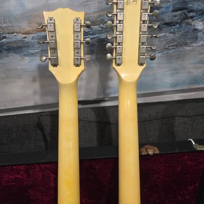 Gibson Custom Shop Don Felder "Hotel California" EDS-1275 Double Neck (Signed, Aged) 2010 - Aged White image 4
