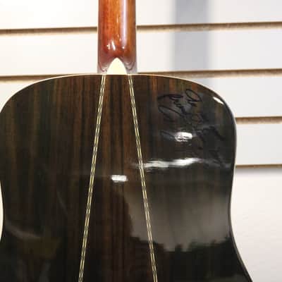 Zager ZAD-80 Acoustic Guitar Signed W/ Case image 12