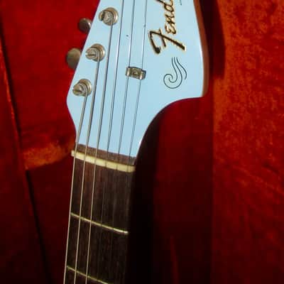 1965 Fender Jazzmaster Daphne Blue w. Original Hardshell Case image 3