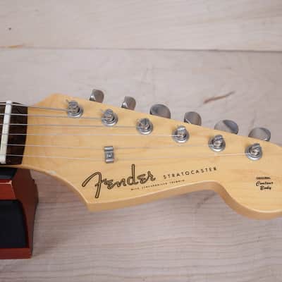 Fender MIJ Hybrid '60s Stratocaster 2017 Sherwood Green Metallic Made in Japan w/ Bag image 4
