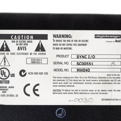 Digidesign Sync I/O from Butch Vig & Billy Bush image 6