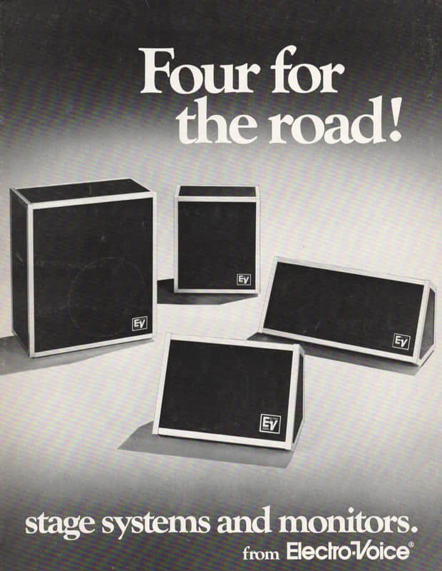 70's Electro Voice Stage systems and Monitors image 1