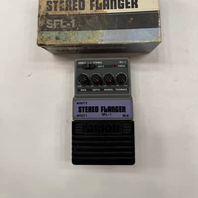 Vesta Fire SFL Stereo Flanger 1980s MIJ Made in Japan Vestax