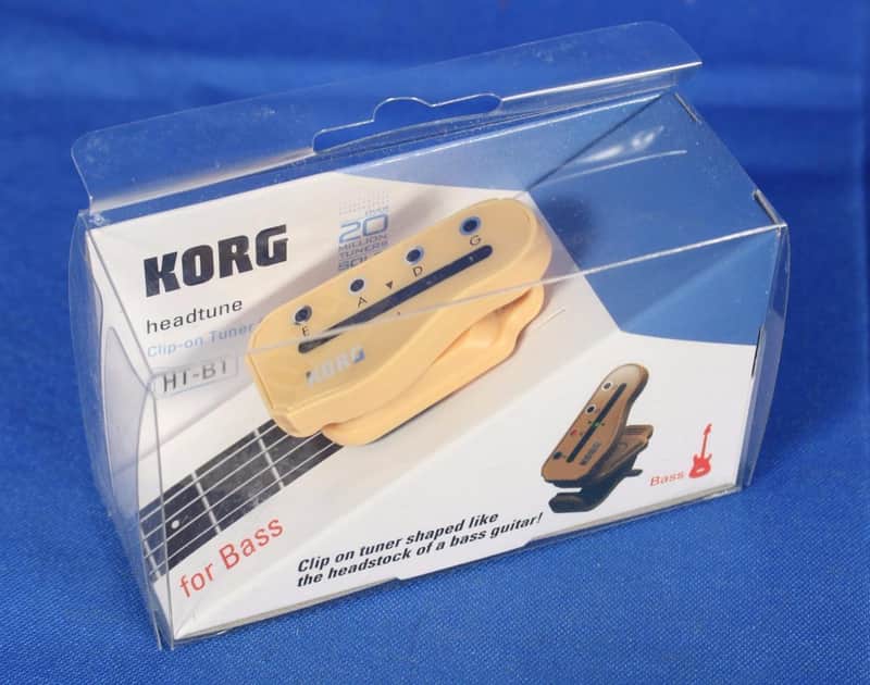 Korg HT-B1 Headtune Clip-On Bass Tuner image 1