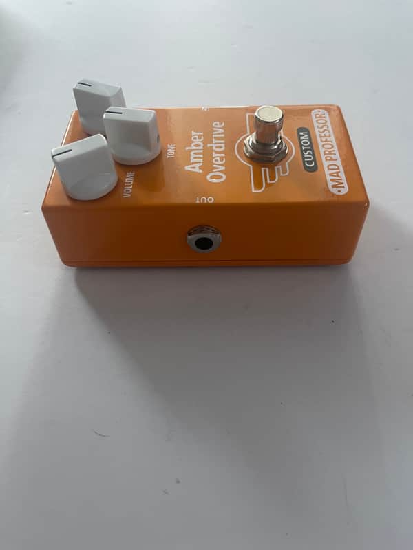 Mad Professor Amber Bass Overdrive Custom Limited Edition Guitar