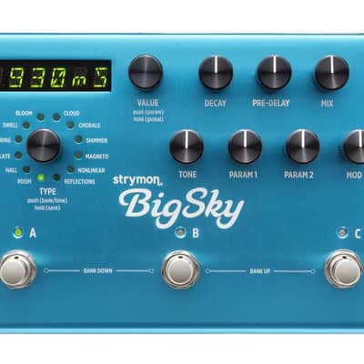 Strymon BigSky Multi-Reverb Effect Pedal - Used image 1