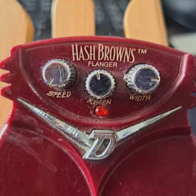 Danelectro Hash Browns Flanger 2000s - Maroon image 2