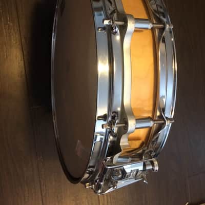 PEARL 14" x 3.5" FREE FLOATING All Maple shell piccolo snare drum Free floater image 7