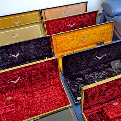 Fender Custom Shop Case Koffer 60s Brown - Gold NEU image 7