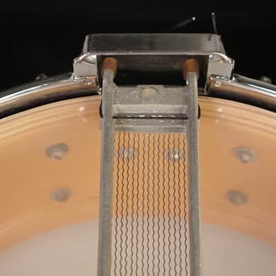Rogers 5x14" Dynasonic Wood Snare Drum - 1960s Red Onyx image 10