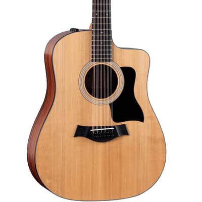 Taylor 150ce 12-String Acoustic Electric Guitar - Natural image 7