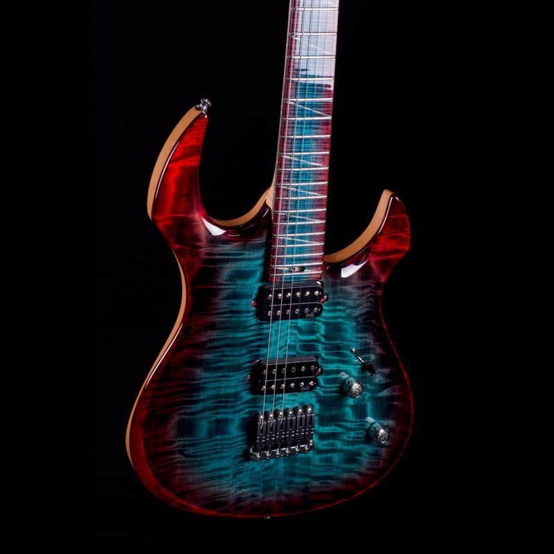 GNG Guitars by Giulio Negrini Morgoth - "Bleeding Nile" - Boutique Guitar Showcase Tour Instrument image 1