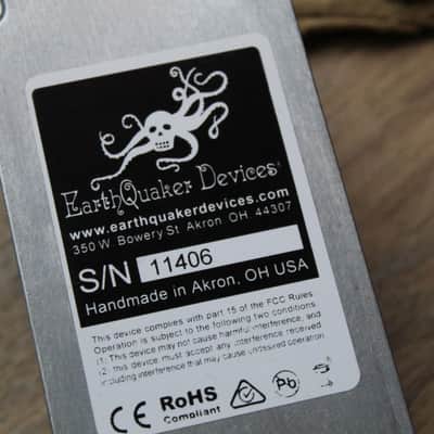 EarthQuacker Devices "Acapulco Gold Limited V2 Cream Aluminium" SPECIAL RUN!!!!!!! image 5