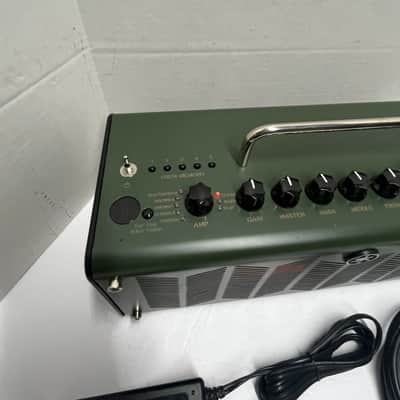 Yamaha THR10X 10 Watt Desk Top Mini Guitar Amplifier High Gain METAL THR 10X Amp Portable Modeling Combo Amp EVH D 2 x 3" Stereo Digital Speakers 2013 - 2018 Camouflage Green Hi-Gain Steel Panther Approved. image 8