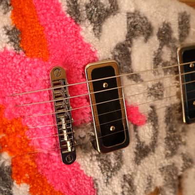 Reclaimed  Flooring Flying V with Fresh, New Rug on Top - New Perspectives Music image 4