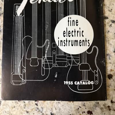 Fender 1955 Catalog Reprint Stratocaster Telecaster Precision Bass StringMaster 2 3 4 Neck Deluxe Twin Amp Band Master Pro Bassman Super Tremolux Tweed Princeton champ image 14