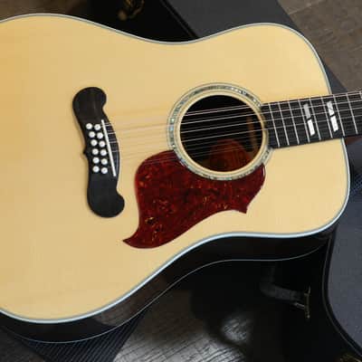 2006 Gibson Songwriter Deluxe 12-String Acoustic Guitar Natural + OHSC image 2