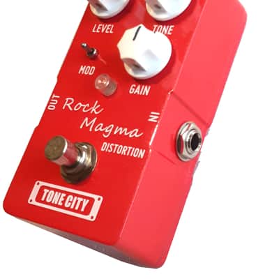Tone City Rock Magma Distortion Super Sustain Guitar Effect Pedal Bild 4